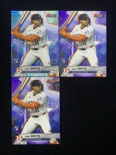 2025 Topps Bowman's Best Cam Smith #29 Aqua Lava Refractor 059/199 RC Lot*3 QI95