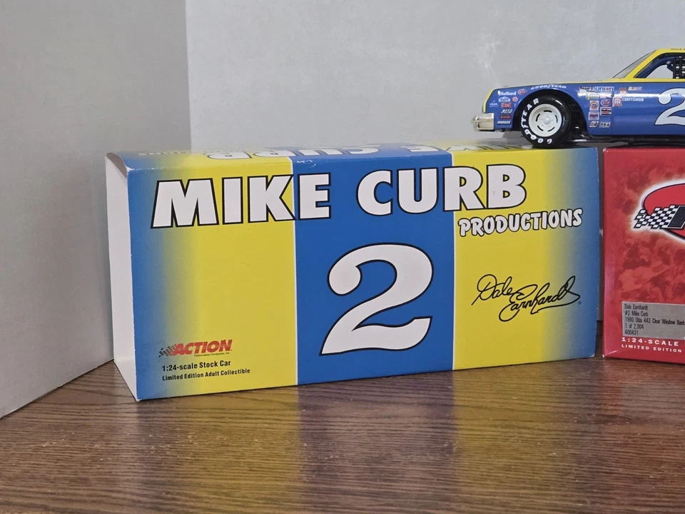 Dale Earnhardt #2 Mike Curb Hodgdon 1980 Olds 442 Clear Window  1/24 RCCA - Image 2 of 4