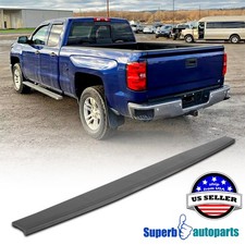 Fits 2014-2018 Silverado Tailgate Molding Protector Spoiler Cap Top Cover