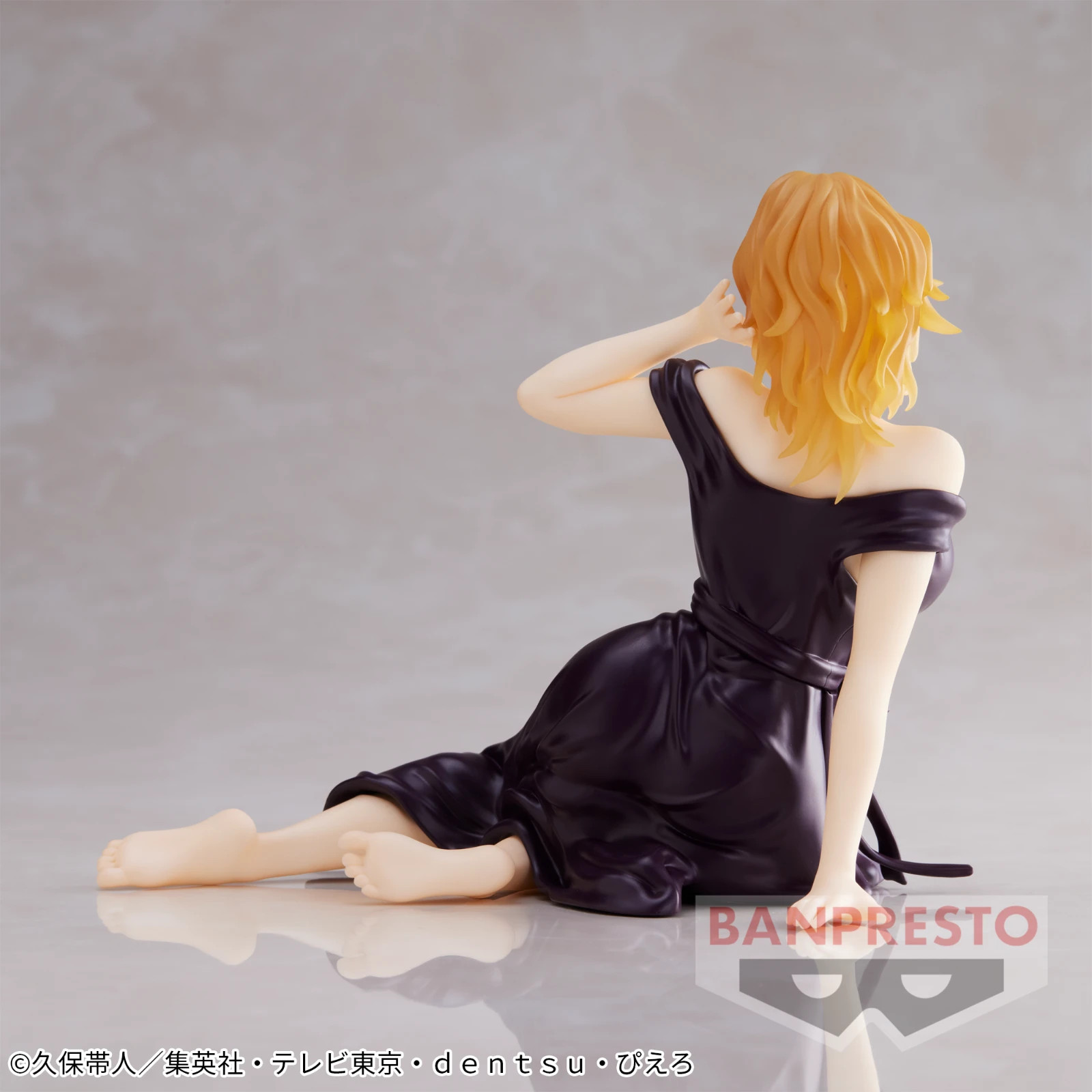 Figurine Matsumoto Rangiku Bleach Relax Time BANPRESTO de 12 cm en PVC pour collectionneur