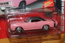 2006 Johnny Lightning-pink 1969 Dodge Super Bee-american Beauties Series-nice 