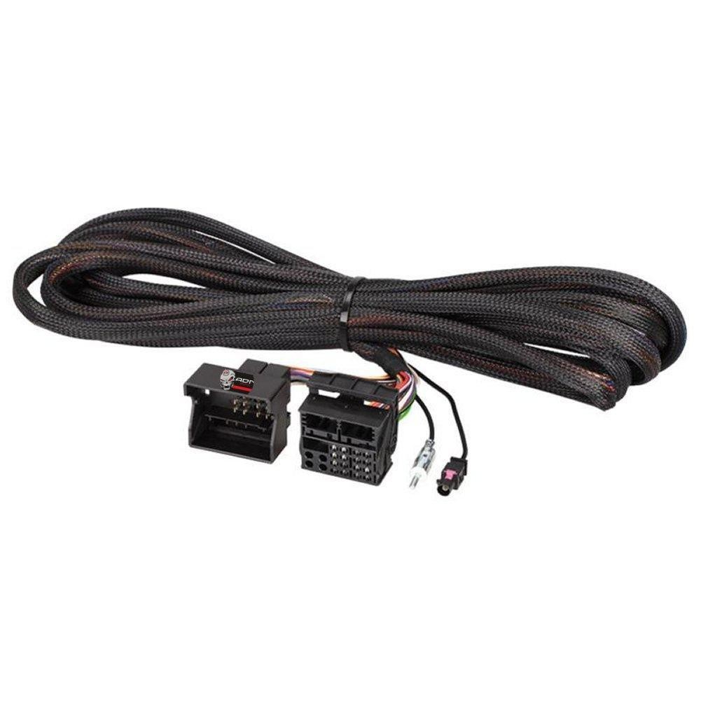 Faisceau autoradio ADNAuto AIBM06 compatible BMW avec rallonge Fakra 6.5m