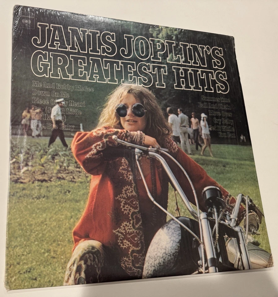 Janis Joplin Greatest Hits Vinyl LP NM/VG+ U.S. Pressing 1973 Best Of Classics - Image 2 of 4