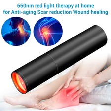 ZJKC 660nm Powerful Red Light Therapy Device Pen Body Muscle Pain Relief Home