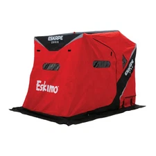 Eskimo Ice Fishing Eskape 2800 2-3 Person Side-Door Sled Shelter