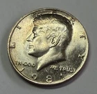 1981-P Kennedy Half Dollar - AU Uncirculated - JFK Coin