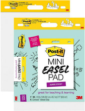 Post-It Post It Super Sticky Mini Easel Pad