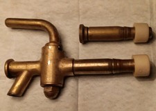 MESSING ZAPFGARNITUR MIT LÜFTER ❤️ GEBRAUCHT ABER TOP 😍 SCHNÄPPCHEN 