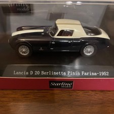 Starline 1/43 Lancia D20 – 24 Heures Du Mans 1953 N°31 – Noir – Collection