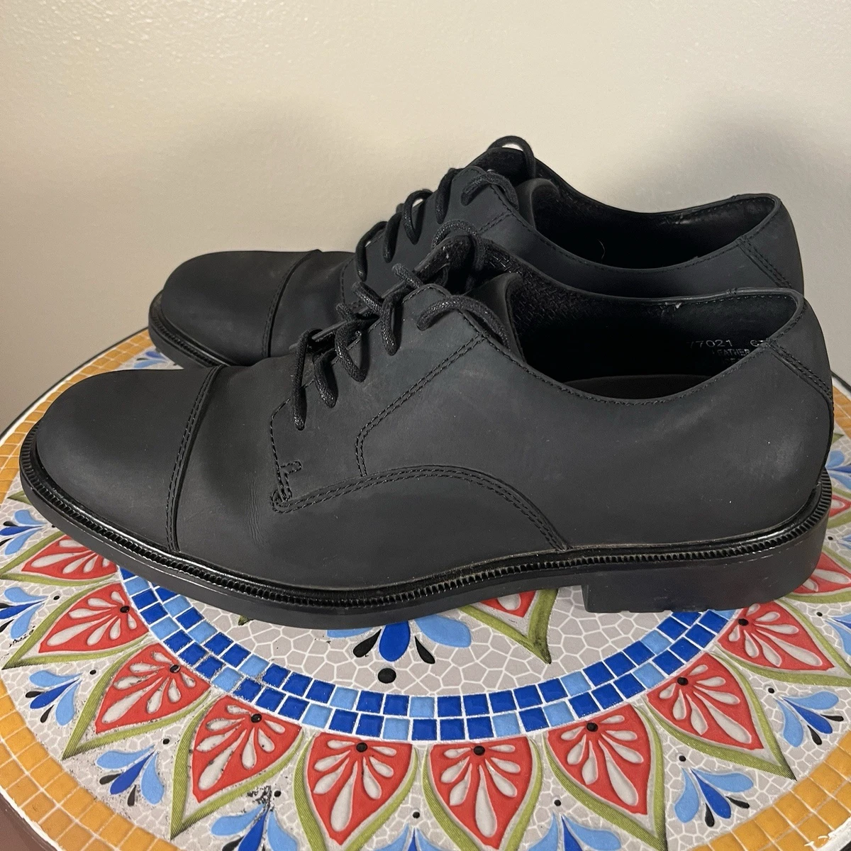 David Taylor Classic Black Oxfords David Taylor Black Dress Shoes for Men | eBay main image 4