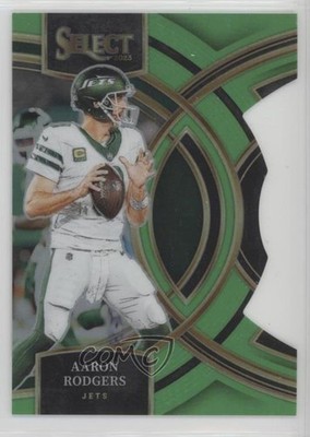 2023 Select Premier Level Neon Green Prizm Die-Cut /499 Aaron Rodgers #121 1kn1