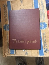 The Torch Is Passed Death Of A President John F Kennedy Hardcover Book 1963 AP