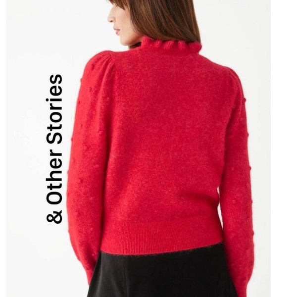 Women & Other Stories Sweater Red Alpaca 38 / M /