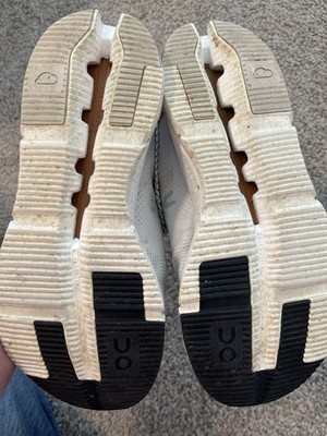 On Cloud Cloudtec Helion White Brown Athletic Running  display picture 1