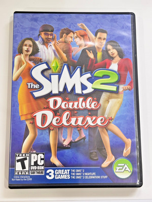 The Sims 2: Double Deluxe   PC   Complete & Mint!