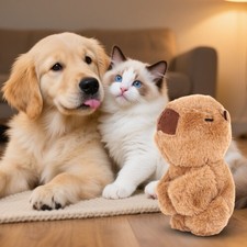 Capybara Plush Wristband Toy Cuddly Stuffed Soft Slap Bracelet for Kids Gift