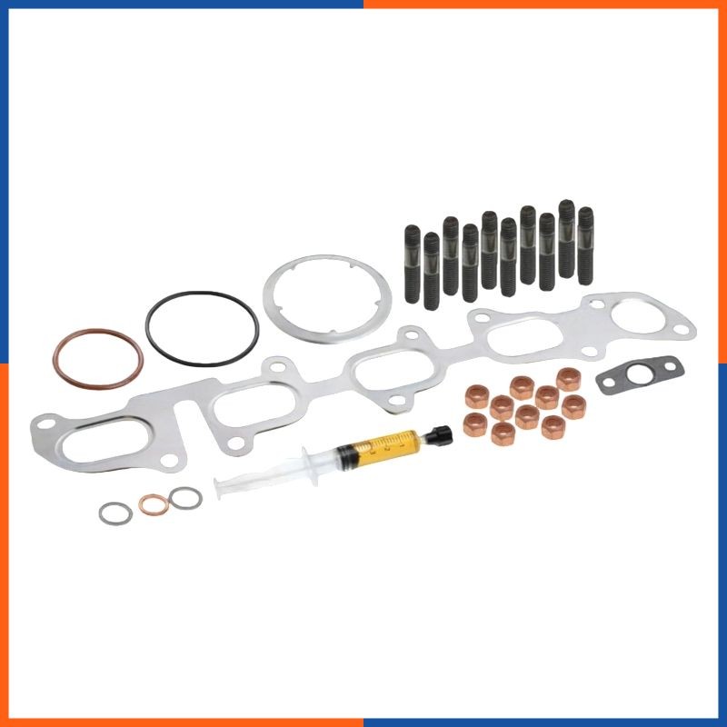Kit de joint et visserie pour chargeur AUDI 04L253010B collecteur echappement TDI