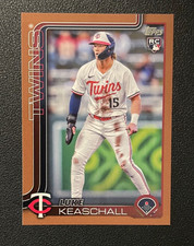2025 Topps Update  Luke Keaschall Gold Rookie Card #1820/2025 Minnesota Twins RC