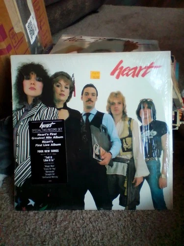 Heart Greatest Hits Live Vinyl Epic 2 LP Set 1980