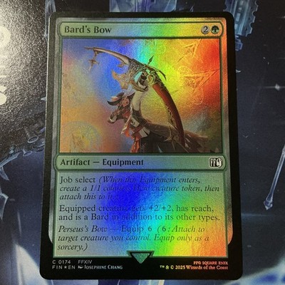 MTG Magic the Gathering Bard's Bow (174/764) Final Fantasy M/NM Foil 