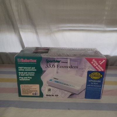 US Robotics Sportster 33.6 External Fax Modem - Factory Sealed