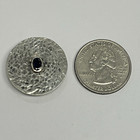 Handmade Artisan KEENAN Sterling Silver Blue Sapphire Stone GOLF BALL MARKER 4.0 — photo 4