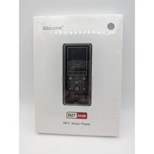 AiMoonsa 64GB MP3 Player with Bluetooth and Buit-It HD Speaker Factory Sealed