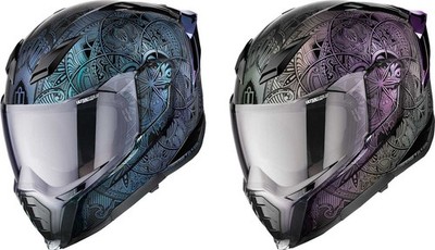 icon 7 helmet Elsinore - Monotype - Black The visually Icon Proshield Seventh Seal Motorcycle