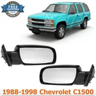 NEW Mirror For 1988-98 Chevrolet C1500 Front Driver and Passenger Side SET-GM24R