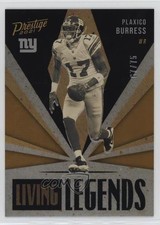 2021 Panini Prestige Living Legends Xtra Points Orange 67/75 Plaxico Burress 7rf