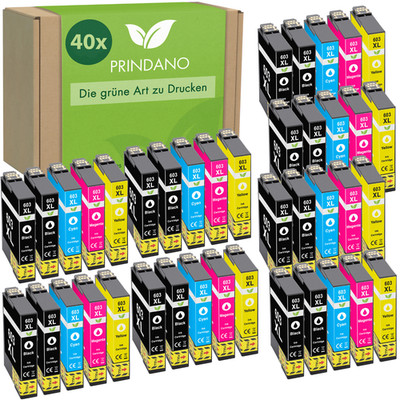 Patronen für Epson WF-2810 2830 2840 2850 XP-2100 2150 3100 3150 3155 4150 P-603