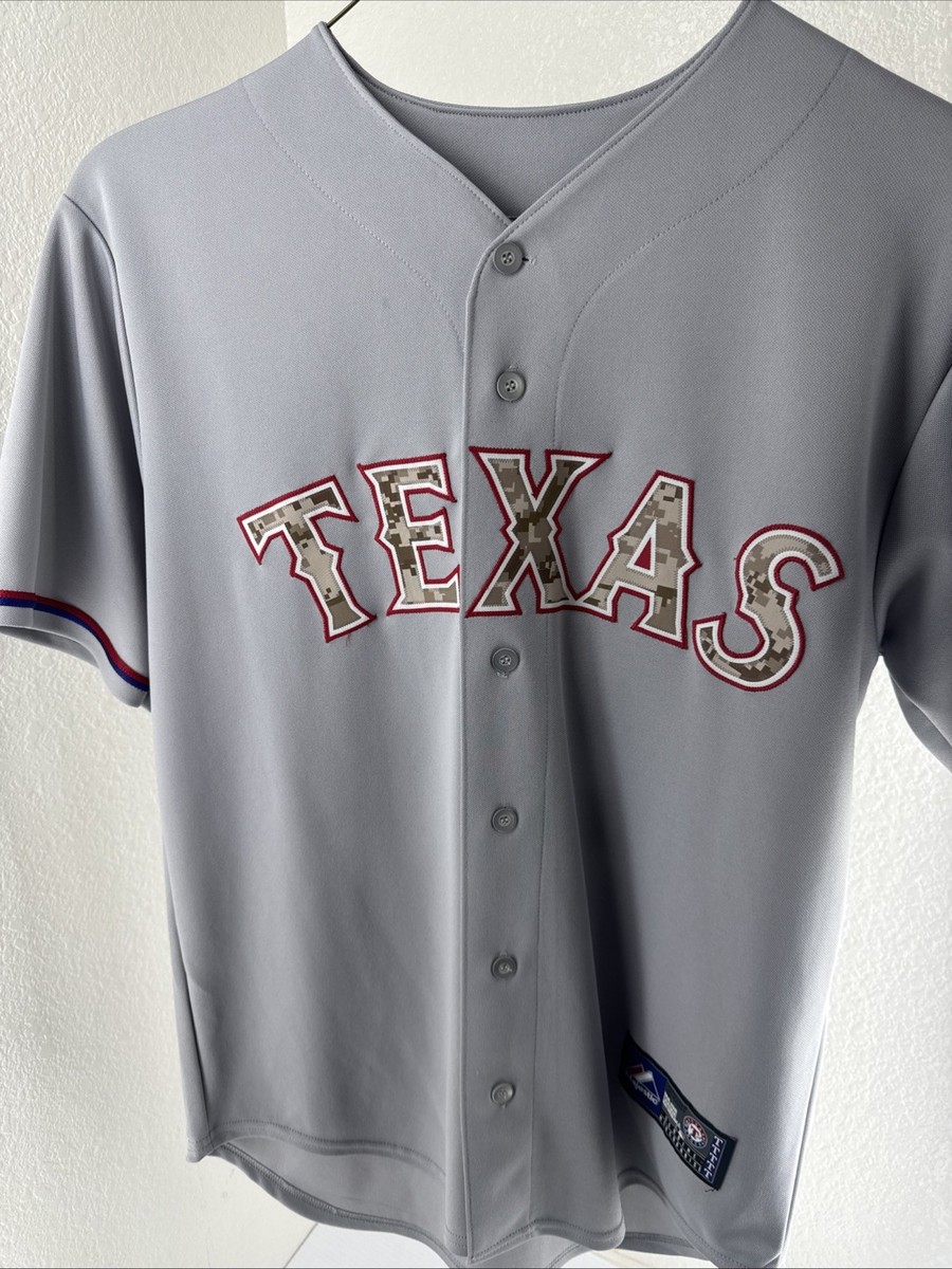 Majestic MLB Texas Rangers Genuine Digital Camo Prince #84 Game