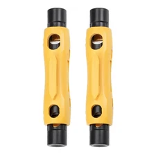 RG6 RG11 Coaxial Cable Stripper Double Ended Coax Stripping Wire Cutter 2pcs
