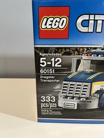 New LEGO 60151 City, Dragster Transporter, Sealed In Box, Retired