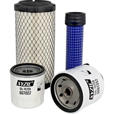 6671057 Air Fuel Engine Oil Filter Kit Fit for Bobcat 6667352 6673752 6673753