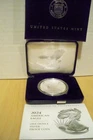 2024-S Proof $1 American Silver Eagle w/ Box, OGP,  COA  - Ships Free in US