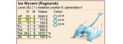 Ark ASA Xbox/PC/PS PVE Solid 96 Glacial Top Stat Ice Wyvern Egg Pair