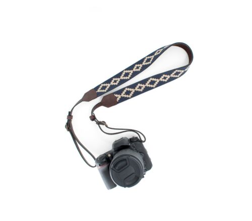 Leather DSLR SLR Vintage Camera Holder Neck Strap Belt Straps - Picture 1 of 9