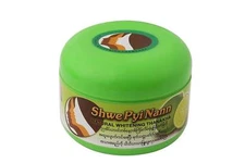 MYANMAR THANAKA POWDER 100% LEMON SCENT REDUCE ACNE / DARK SPOTS / MALASMA 140 g