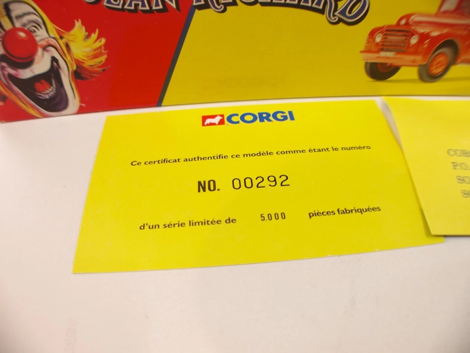 Corgi Nr. 74301 - Citroën Art 55 Rechts Pritsche Porte-Barrières & Anhänger IN - Bild 2 von 4