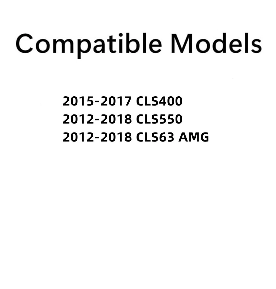 Fit 2012-2018 Benz CLS400 CLS550 CLS63 AMG Driver Left Front Door Window Glass Foto 3 de 4