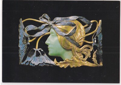 AK - (D) -  Rene Lalique - Panel Of A Collar - Rare Museum Art Postcard - Top 
