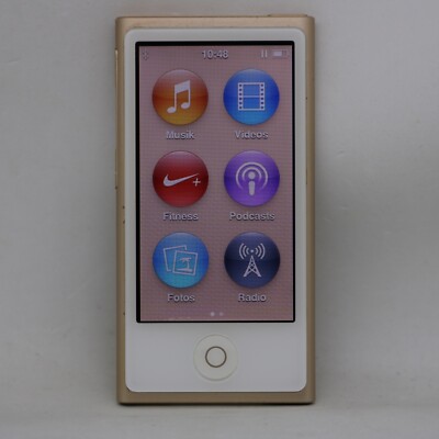 Apple iPod nano 7. Generation Gold (16GB) MP3 Player / Bluetooth / vom Händler