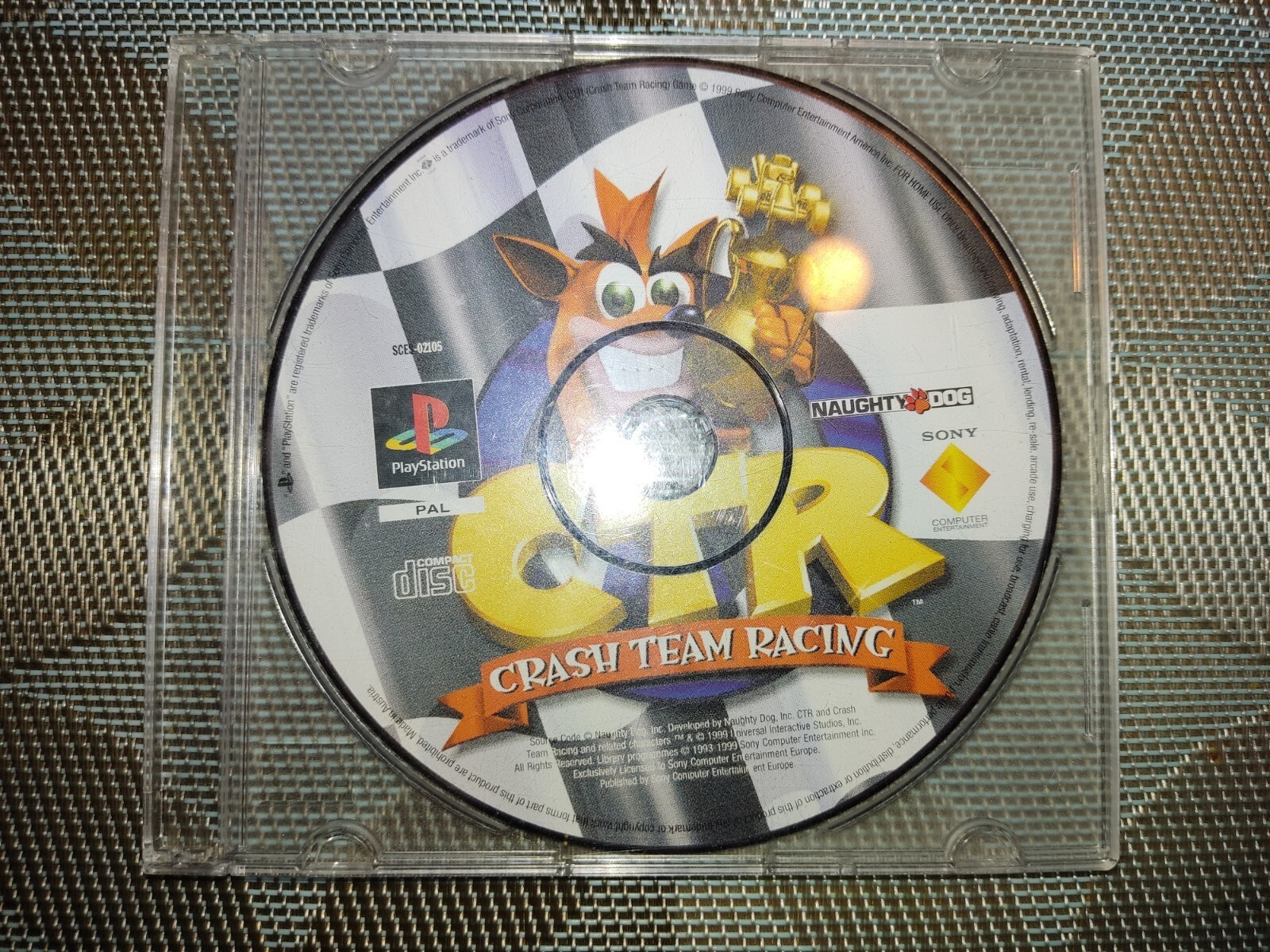 Crash Team Racing CTR PS1 Original Americano Completo CIB Mídia Física PS One - Jogos de Vídeo