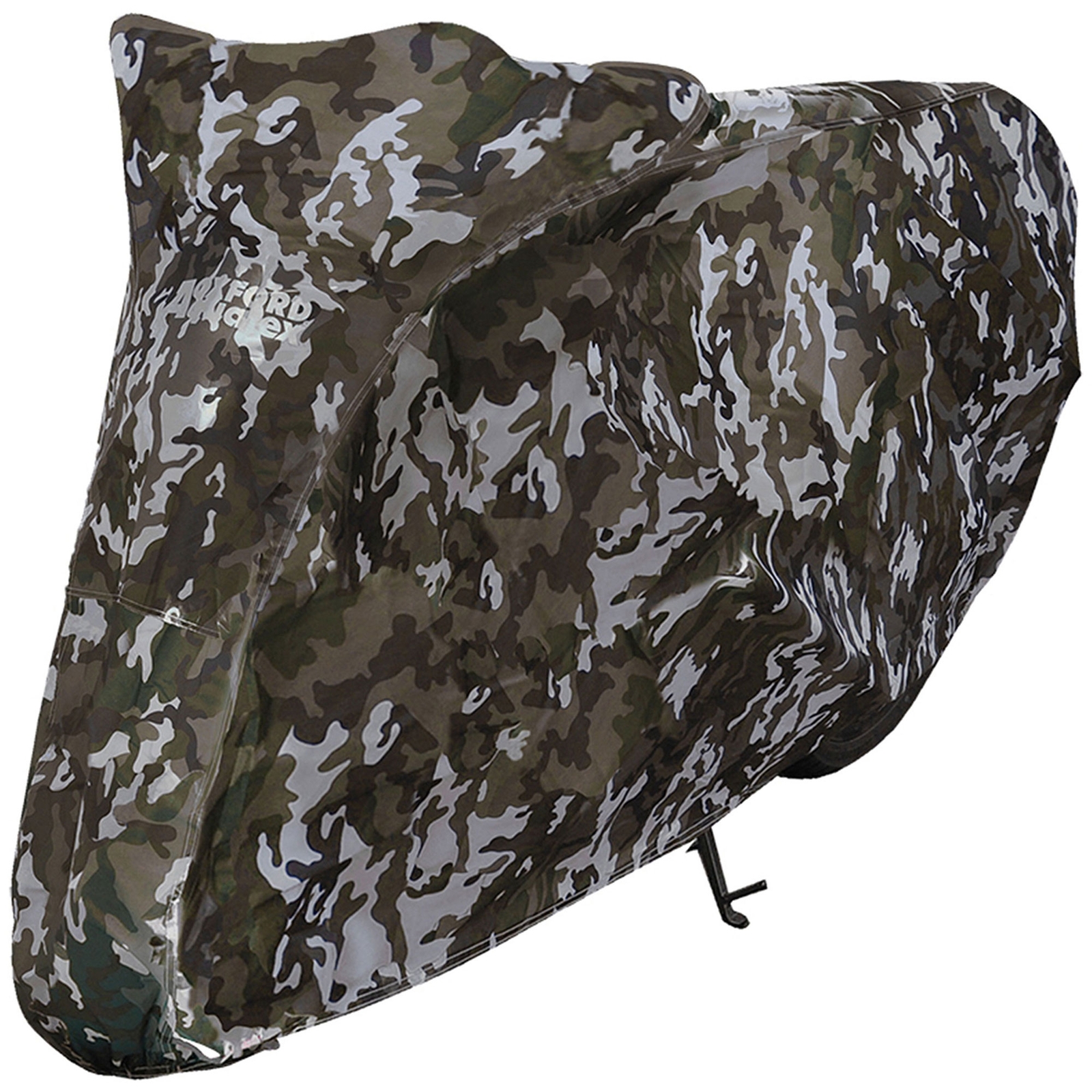 Oxford Aquatex Water Resistant All Weather Motorcycle / Bike Cover Camo - Medium