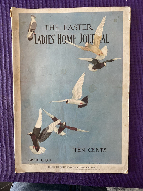 Vintage April 1, 1911 Ladies Home Journal Magazine