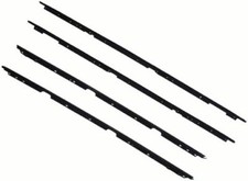 1982-1992 Camarofirebird Window Felts Set Inners And Outers Set 4 Pieces