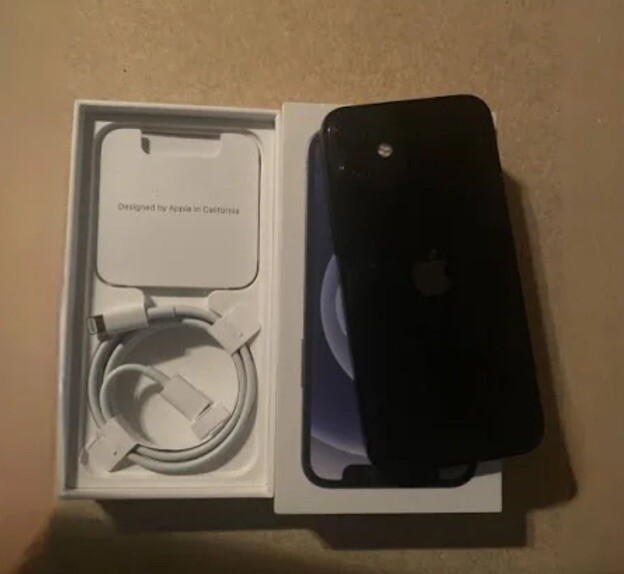 Apple iPhone 12 - 64 GB - Black (Metro) for sale online | eBay