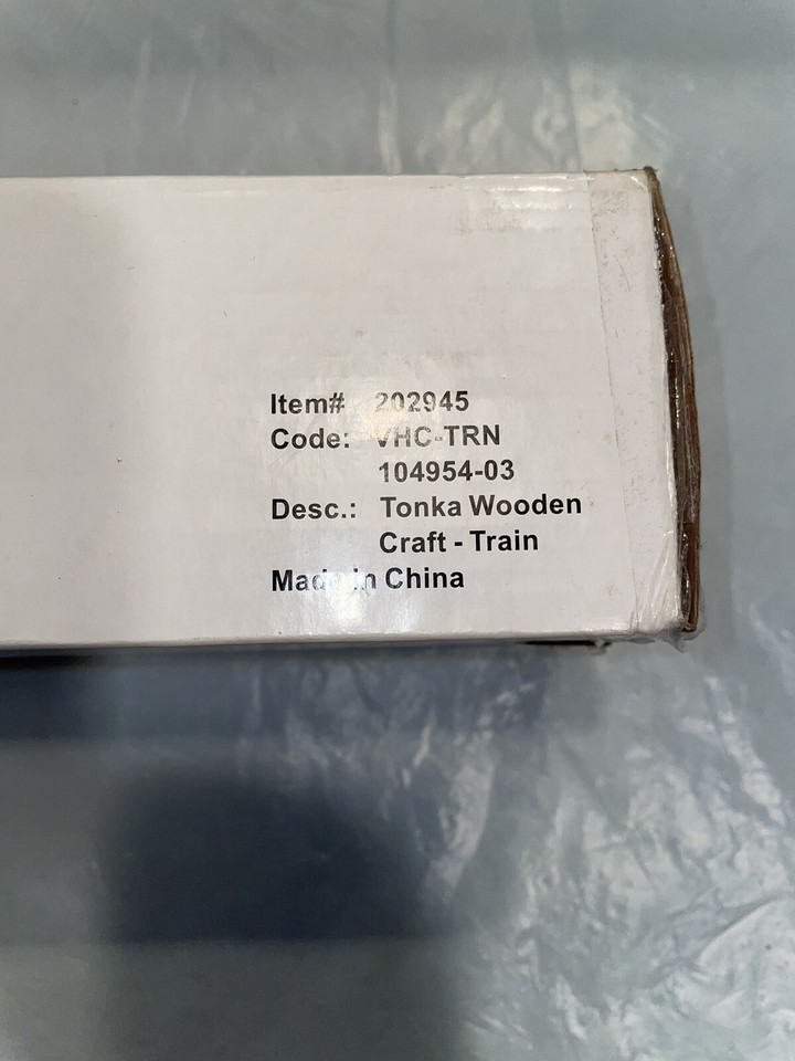 NEW TONKA WOOD MODEL KIT 55TH ANNIVERSARY 2002 Year eBay