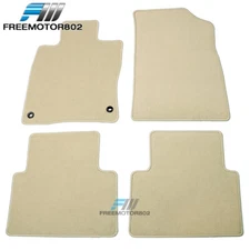 Fits 19-22 Honda Insight Nylon Car Floor Mats Liner Beige 1st 2nd Row Carpets